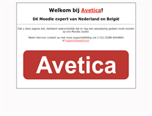 Tablet Screenshot of elgg.avetica.nl