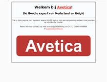 Tablet Screenshot of mahara.avetica.nl