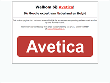 Tablet Screenshot of moodle-ephorus.avetica.nl